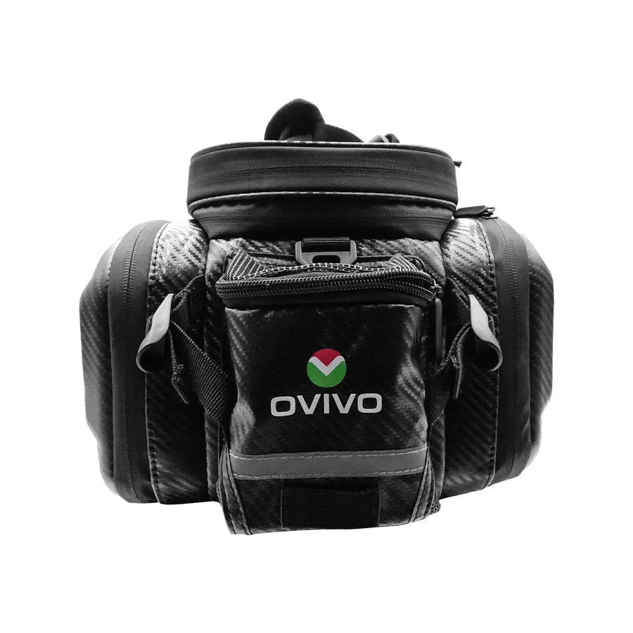 Borsa portapacchi per bici, zaino da 17-35 litri OVIVO